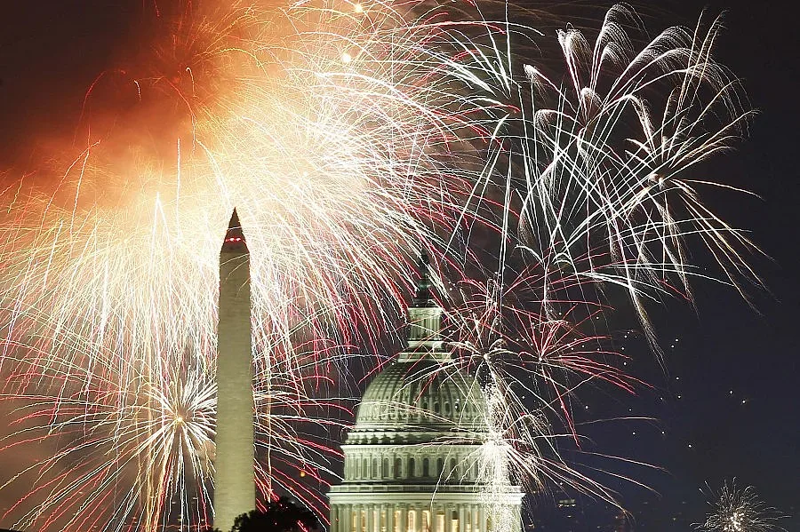Грандиозно шоу с фойерверки за Деня на независимостта на САЩ