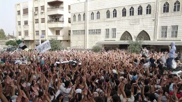 Десант на руски кораби в Сирия