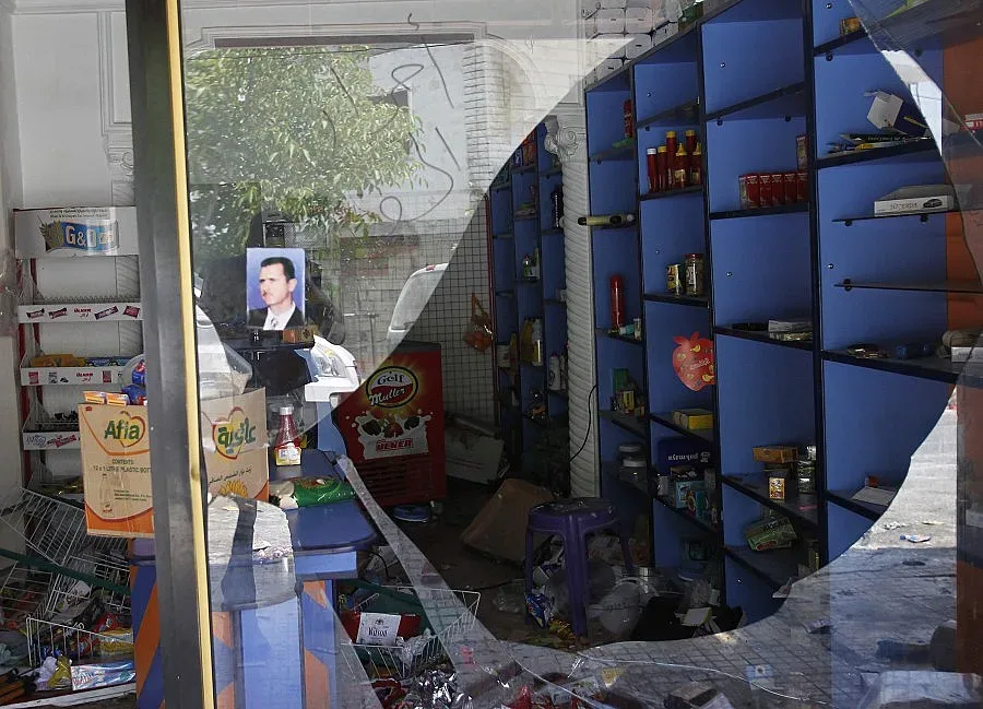 Изравниха със земята град в Сирия