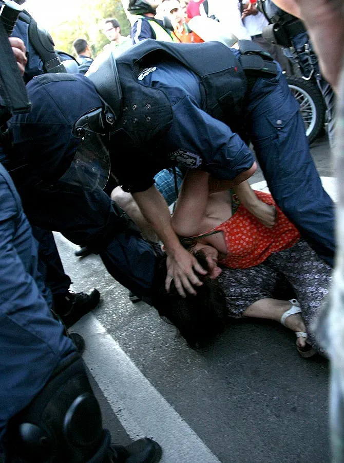 12 екозащитници арестувани след протеста в София