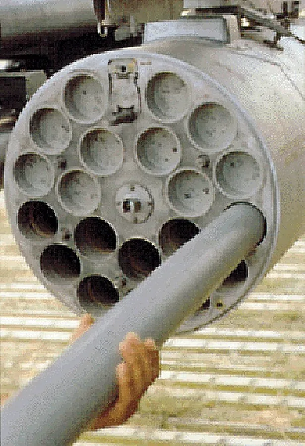 Броят всички ракетни снаряди в страната