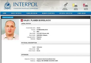 Качиха братя Галеви на сайта на Интерпол за издирване   