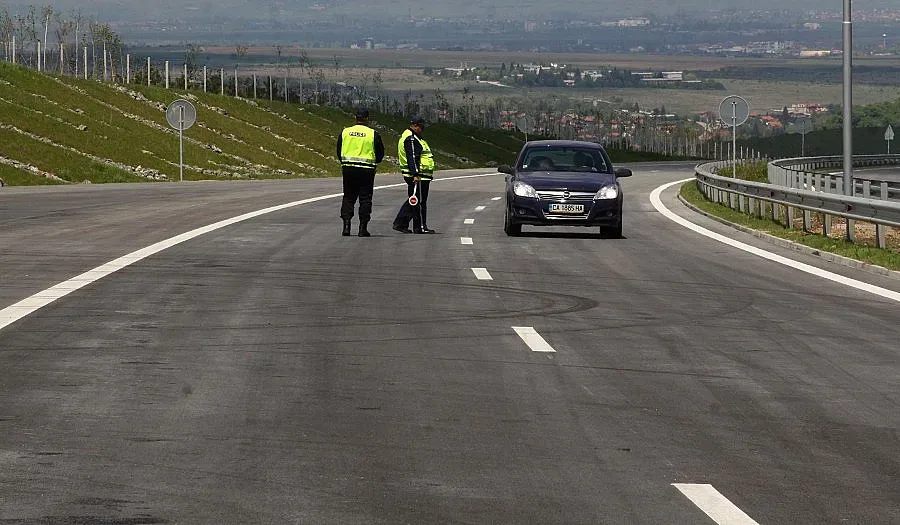 Шахта пука гуми на магистрала „Люлин“