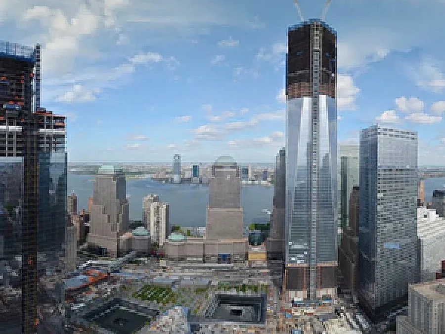 Пожар вилня в "Кулата на свободата" в Ню Йорк