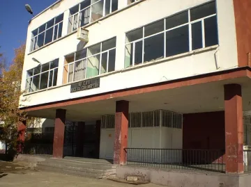 Срина се фасада на училище в София