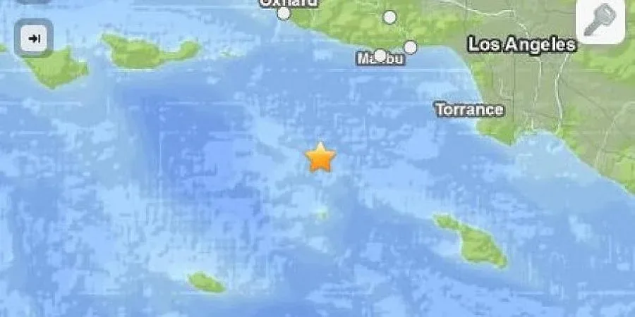 Земетресение люля Малибу
