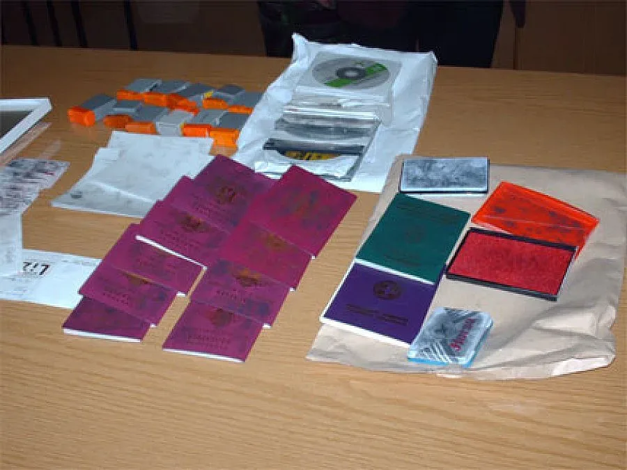 Разбира група за фалшиви документи