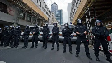 Протести във Франкфурт срещу икономиите