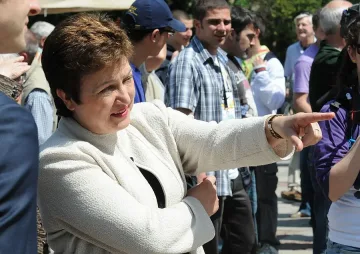 Кристалина: Водата е заплахата на бъдещето