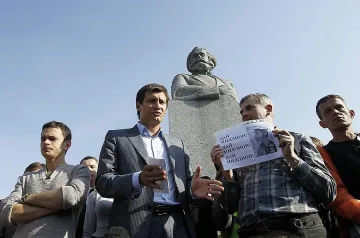 Разгониха опозиционния лагер в центъра на Москва  