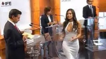 Плеймейтка "спечели" президентски тв дебат