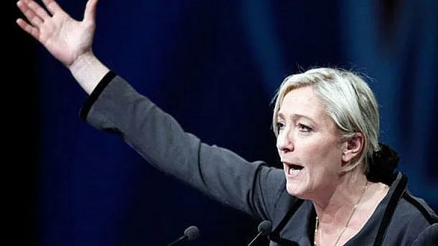 Марин Льо Пен пуска бяла бюлетина на вота в неделя   