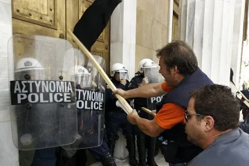 Стачки в Гърция за Деня на труда