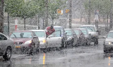 Сняг затрупа Ню Йорк 