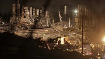 Жилищен блок се срути в Москва