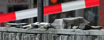 Банковите обирджии разпилели плячката нарочно