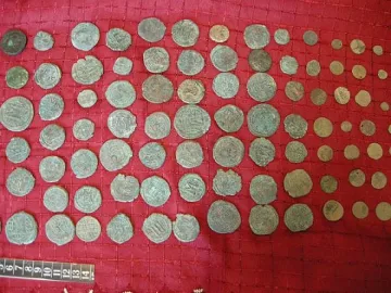 Иззеха антични монети  при спецакция