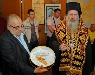 НИМ прие мощи на св. Климент Охридски