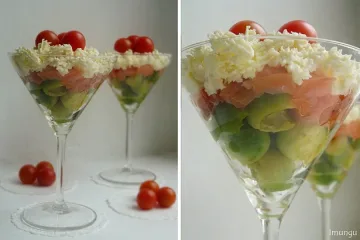 Днес готвим: Салата с авокадо и сьомга