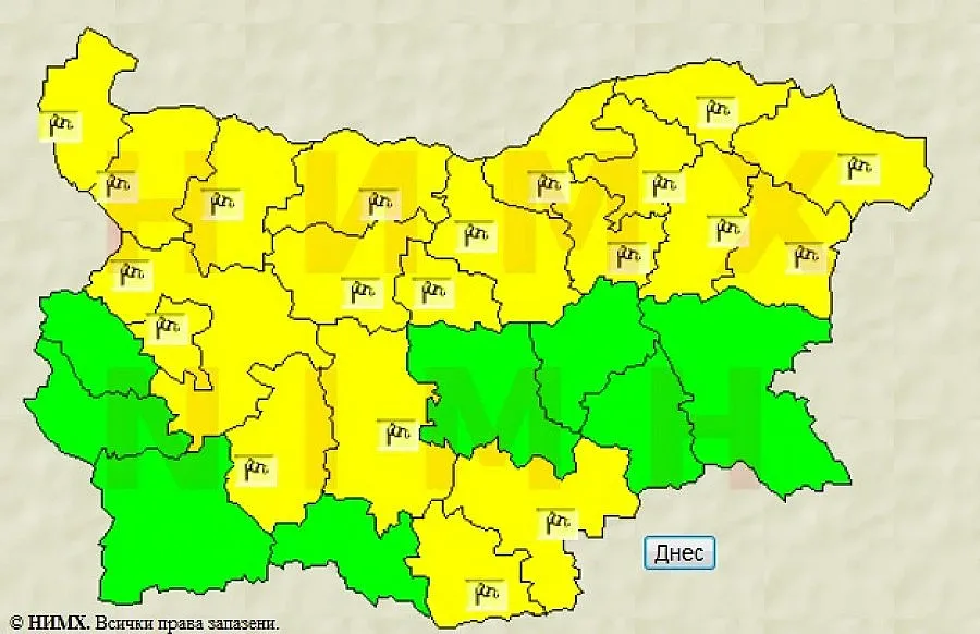 Връхлита ни бурен вятър, в планините е опасно