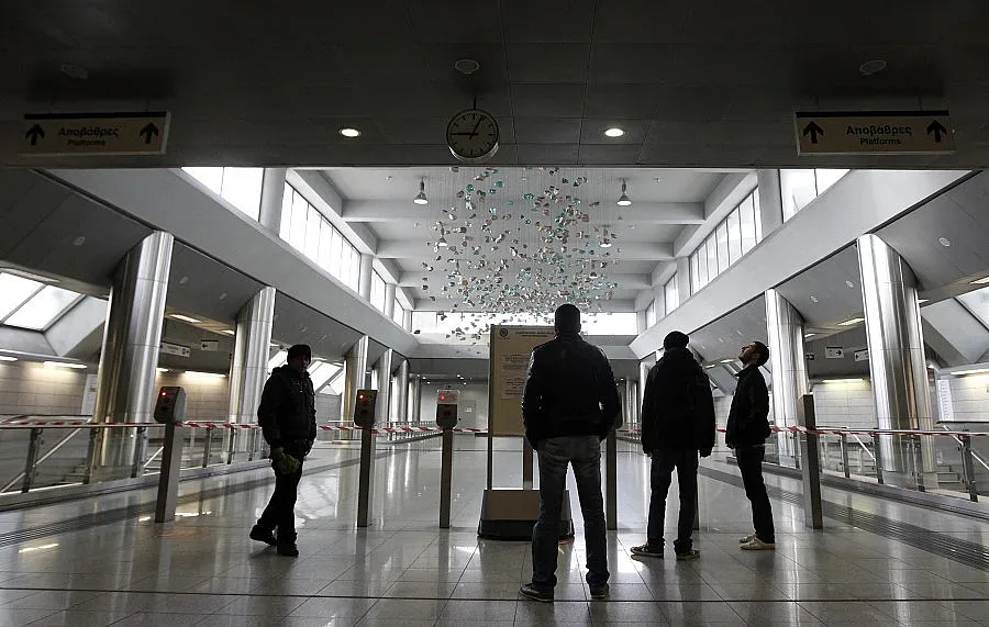 Атина остана без метро и трамваи