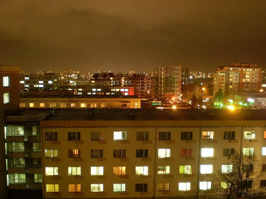 Вечерен час в Студентски град