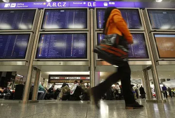 Стачката на летището във Франкфурт ще е до петък