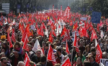 Повече от милион испанци излязоха на протест