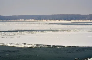 Айсберги тръгнаха по Дунав
