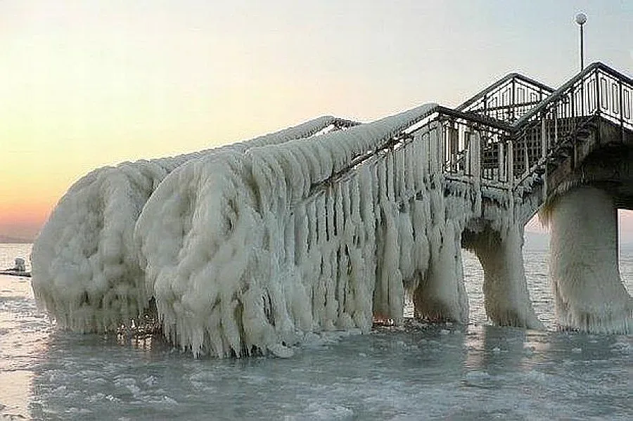 Осъмнахме в невиждан от десетилетия студ, в Кнежа - минус 29