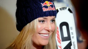 Линдзи Вон първа в Сен Мориц