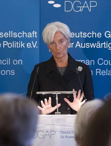 Шефката на МВФ: Фалит на Гърция е немислим