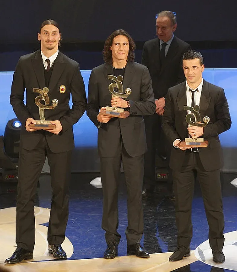 Златан взе футболния Оскар в Италия