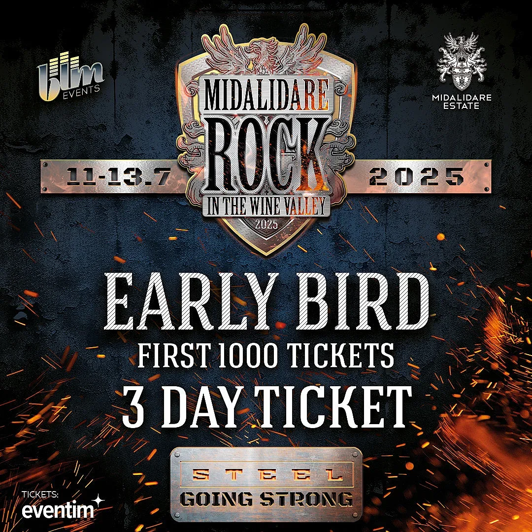 Midalidare Rock In The Wine Valley идват със следващо издание