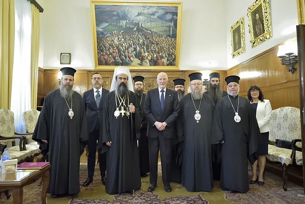 Патриарх Даниил прие цар Симеон Втори