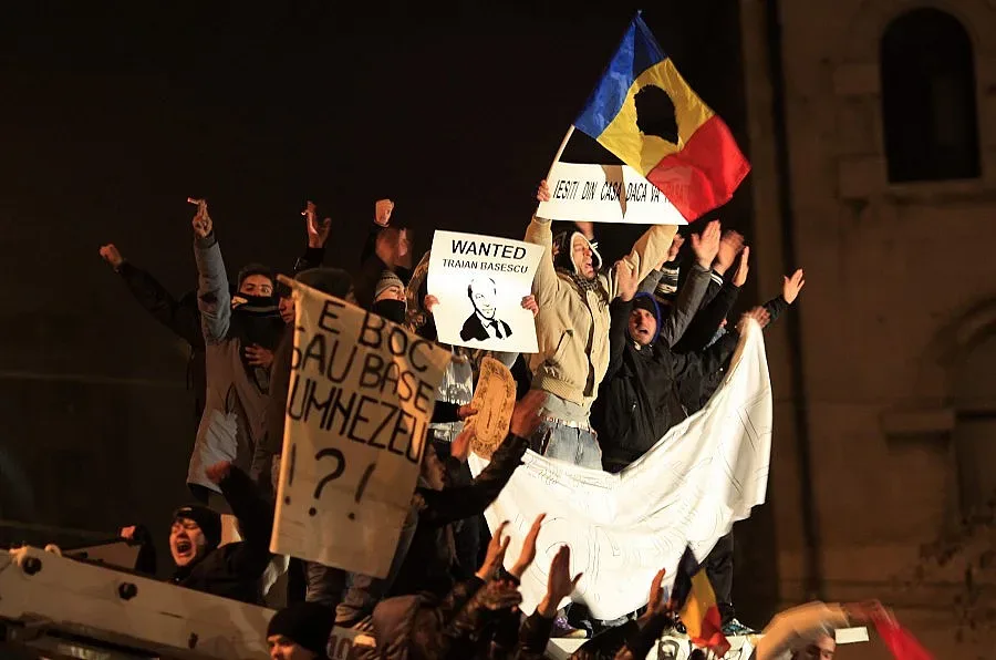 200 протестиращи са арестувани в Букурещ