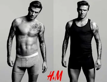 Дейвид Бекъм лъсна по боксерки