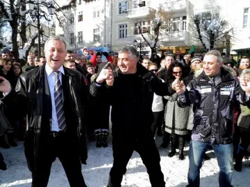 Стоичков гони зли духове в Разлог