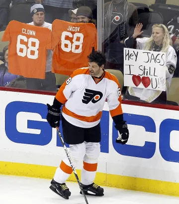 Яромир Ягър оскуба Пингвините