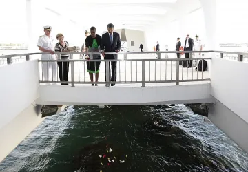 Обама почете жертвите от Пърл Харбър