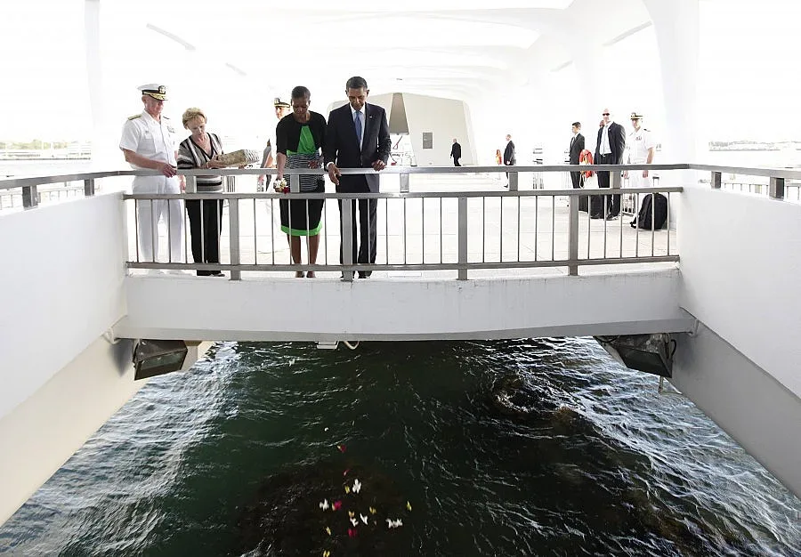 Обама почете жертвите от Пърл Харбър