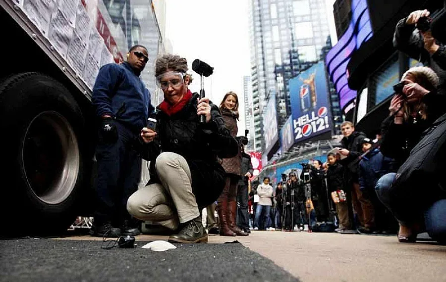 Машина унищожава лошите спомени от 2011 г. (ВИДЕО)