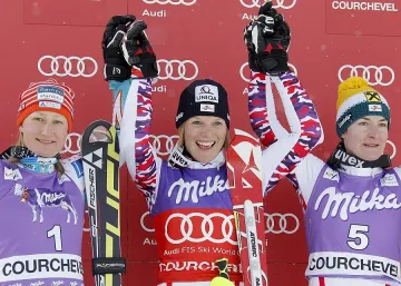 Шилд с убийствена победа в слалома