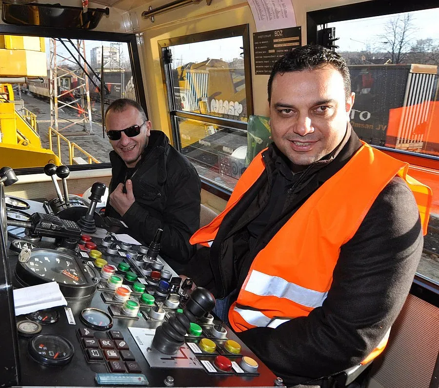 Московски тества влак стрела 