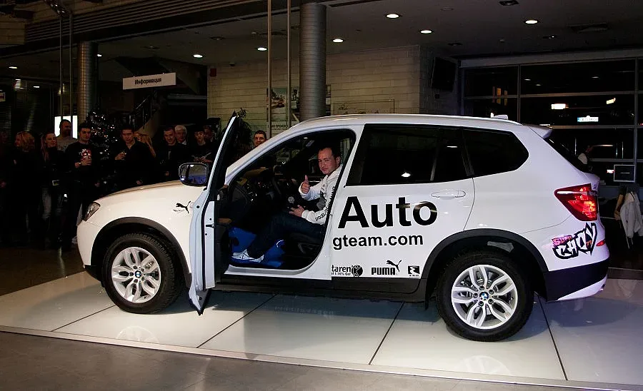 BMW X3 премия за Мартин Чой