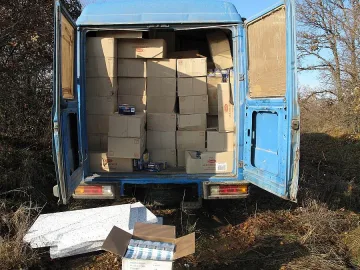 Хванаха 167 мастербокса нелегални цигари