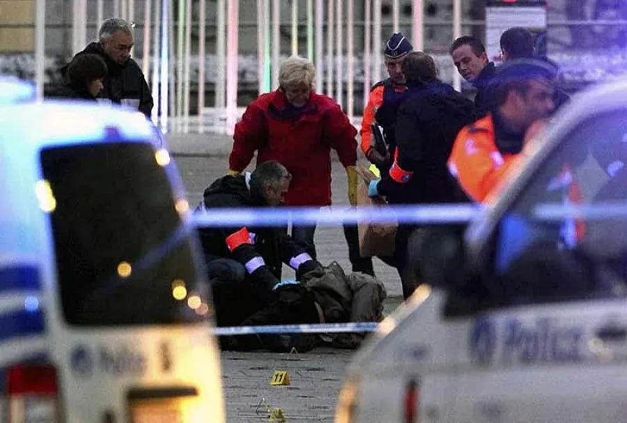 Наш студент бил на метри от касапина в Лиеж