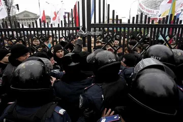 Щурм пред съда в защита на Тимошенко