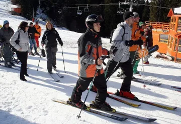 Британци и турци на ски в Пампорово