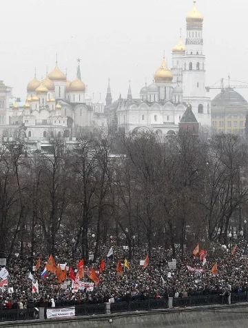 Над 30 хиляди излязоха в Москва срещу Путин
